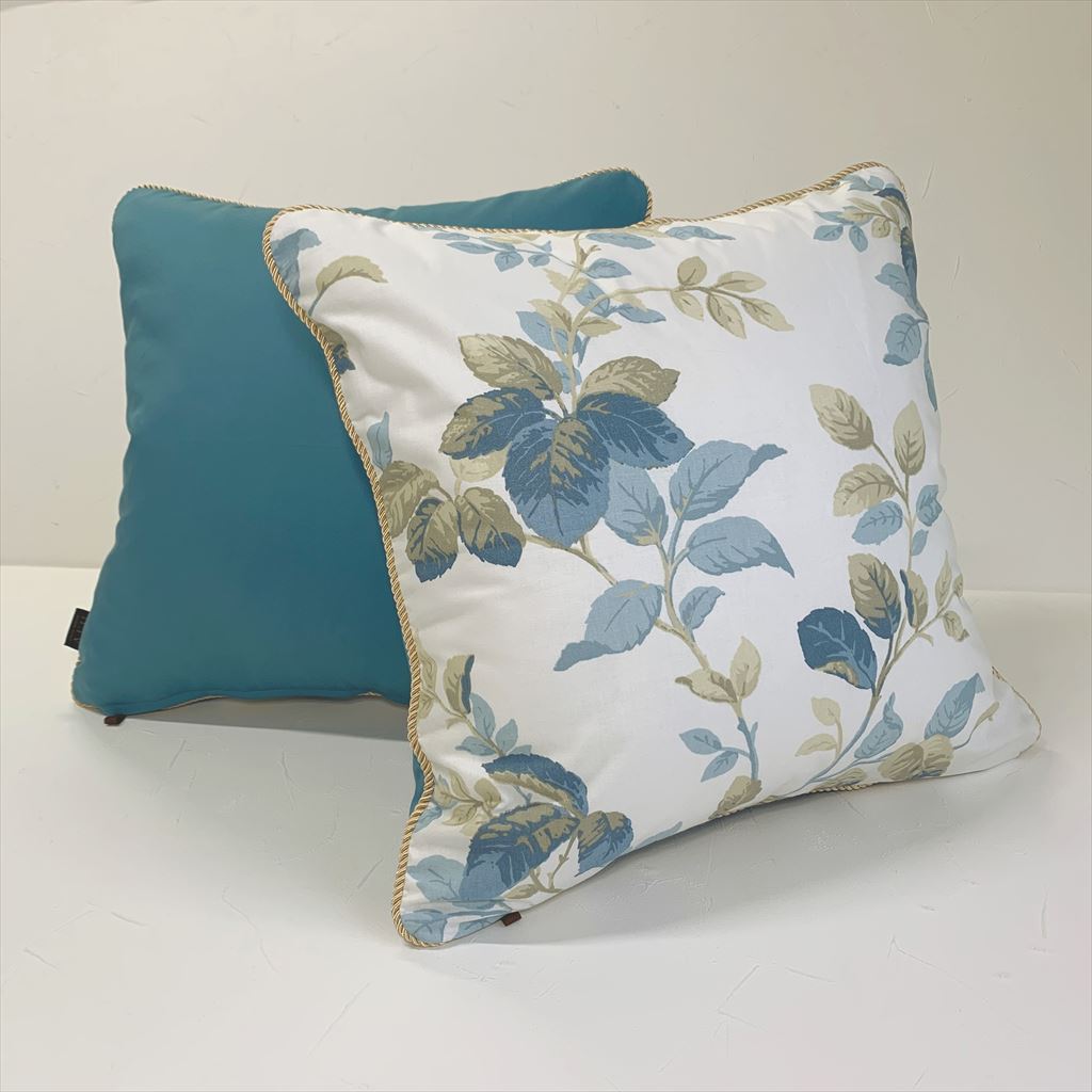 クッションカバー 45x45cm インポート イギリス 花柄 サマーローズ Out Style Official Web Shop